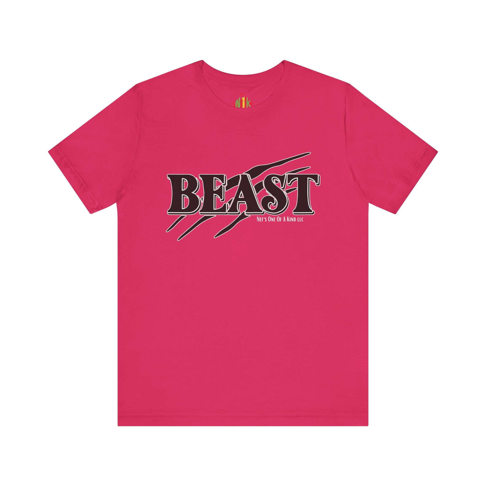 Beast with the Beauty Valentine Casual, Soft Unisex Jersey Short Sleeve Tee